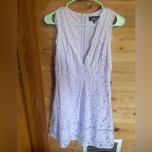 Lavender Lace Dress